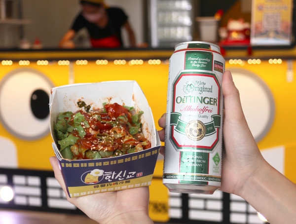 只有這裡吃得到！新開幕「韓馨巧 韓式烤冷麵」，牽絲起司與Q軟的冷麵，口感認真特別
