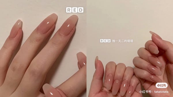 夏日清爽「透明美甲」提案!透明素色超顯指長,點綴小圖案就很可愛~