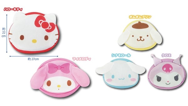 三麗鷗「Hello Kitty洗衣袋」792日元（約NT$220）