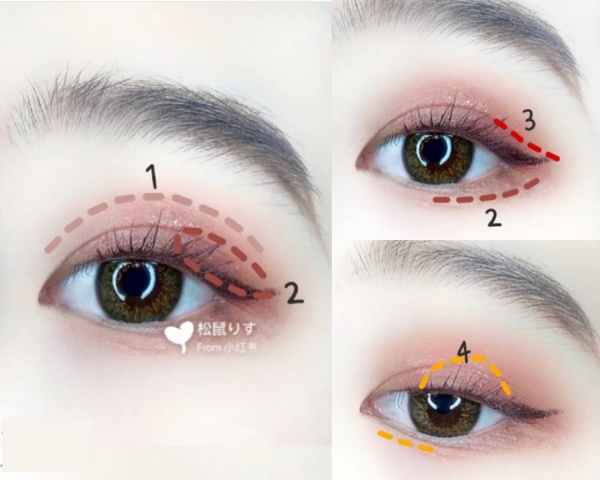 眼影配色影響眼妝乾淨度！彩妝師「日常眼妝配色」技巧，初學者零失手畫出高級漸層眼妝