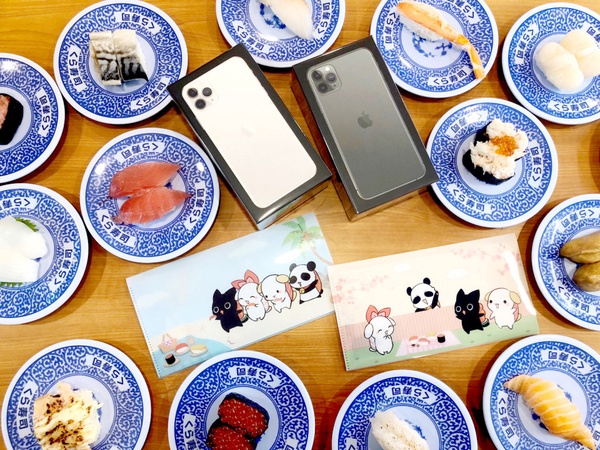 吃藏壽司抽iPhone11 Pro Max!藏壽首間全白門市「竹北文興店」開幕,加碼來抽哀鳳啦!
