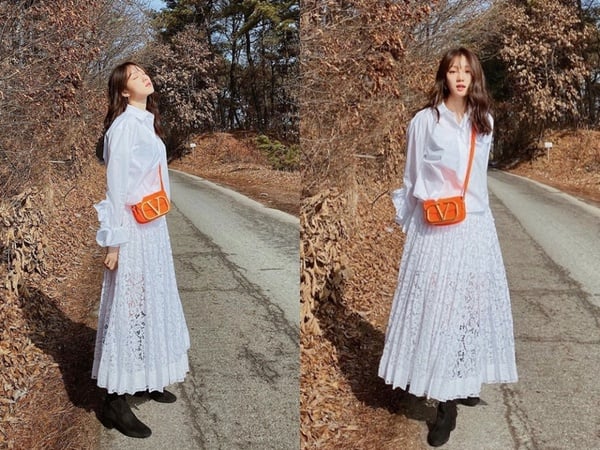 李聖經私服：VALENTINO GARAVANI SUPERVEE