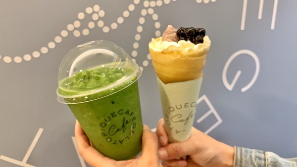 珍珠尬芋泥！gelato pique café快閃店推獨家「珍珠芋泥鮮奶油可麗餅」，芋泥控吃起來