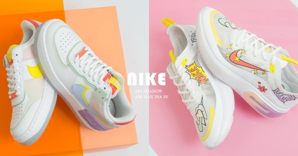 NIKE 推出兩款色彩繽紛＋手繪塗鴉鞋款！