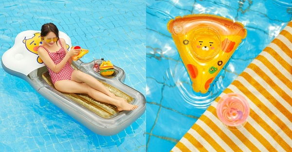 Kakao Friends「夏日海軍系列」新上市!超萌萊恩沙灘球、游泳圈陪你一起去海邊度假~