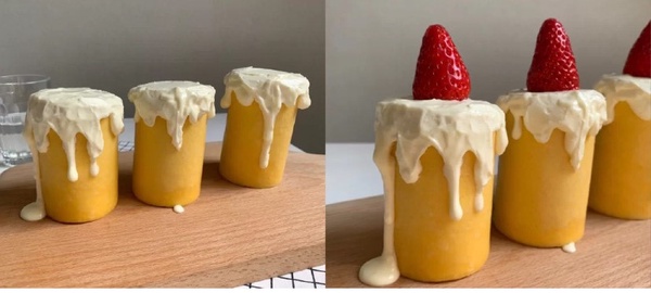 風靡日妞IG！「蠟燭草莓蛋糕」教學大公開，簡單步驟就能DIY夢幻甜點，點亮你的生活～