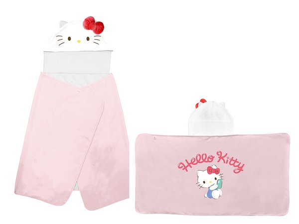 7-11推出Hello Kitty&Snoopy系列雜貨！一共12款周邊，連帽毛巾＆大頭碗盤組這天開賣