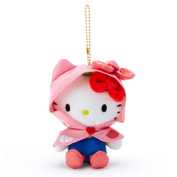 三麗鷗「雨衣系列」可愛登場！Hello Kitty、美樂蒂、大耳狗穿上雨衣，化身超Q小吊飾