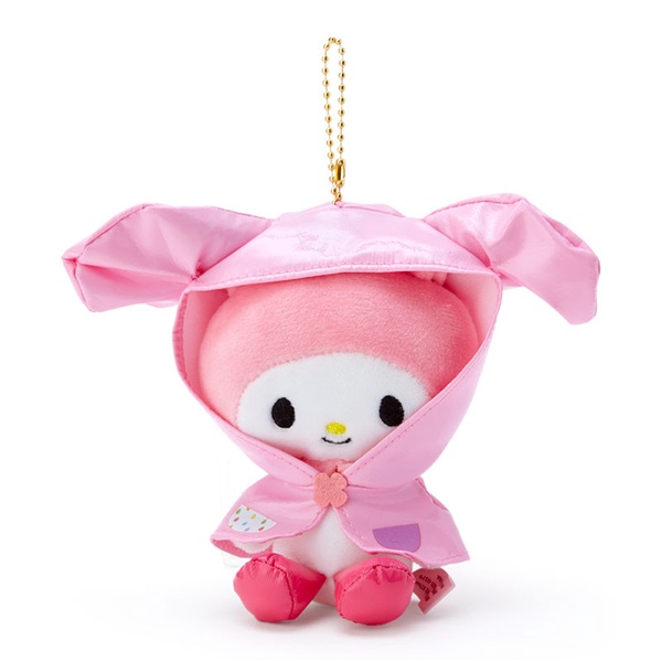 三麗鷗「雨衣系列」可愛登場！Hello Kitty、美樂蒂、大耳狗穿上雨衣，化身超Q小吊飾