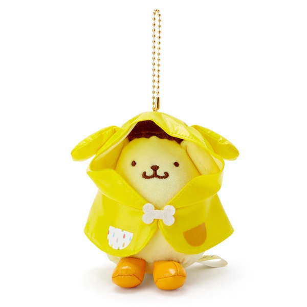 三麗鷗「雨衣系列」可愛登場！Hello Kitty、美樂蒂、大耳狗穿上雨衣，化身超Q小吊飾