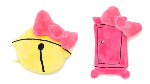 「哆啦A夢&Hello Kitty系列」可愛登場，超Q鈴鐺、任意門造型零錢包，吸睛療癒必收！