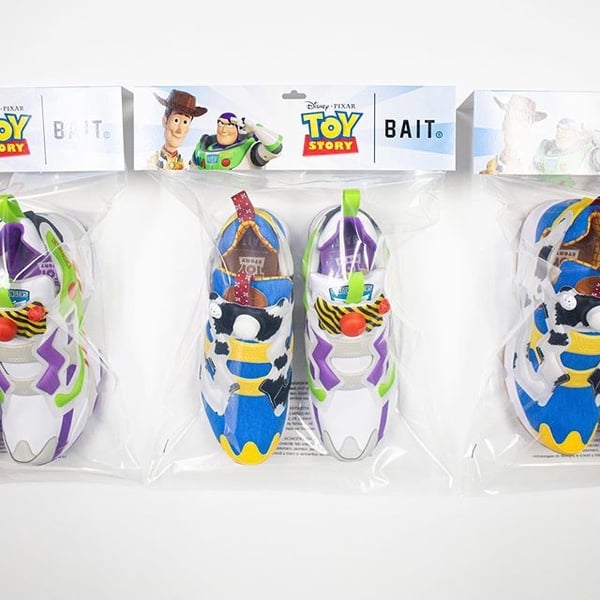 玩總迷尖叫！BAIT x Reebok《玩具總動員》老爹鞋確定販售！胡迪、巴斯光年一次網羅～