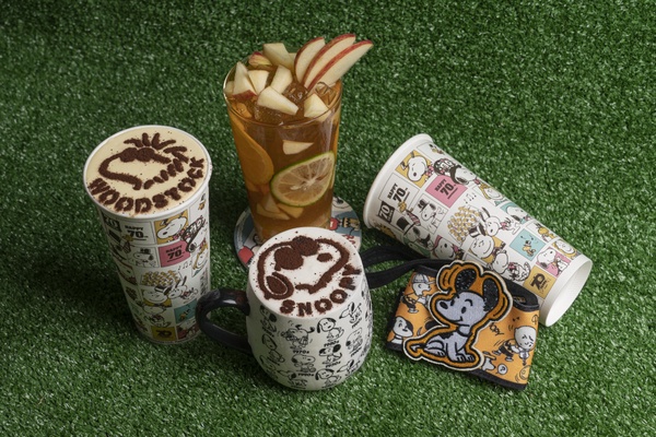 史努比70周年特展/史努比手搖飲料店