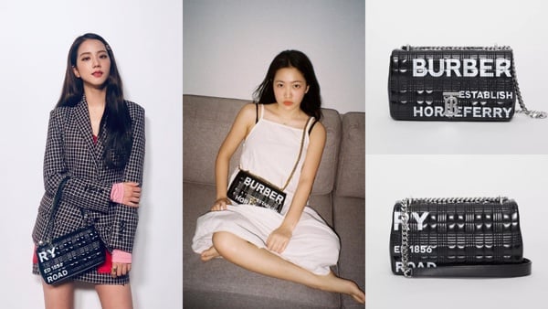2020 話題「黑包」推薦 #BLACKPINK JISOO、Red Velvet YERI同款：Burberry Lola Bag