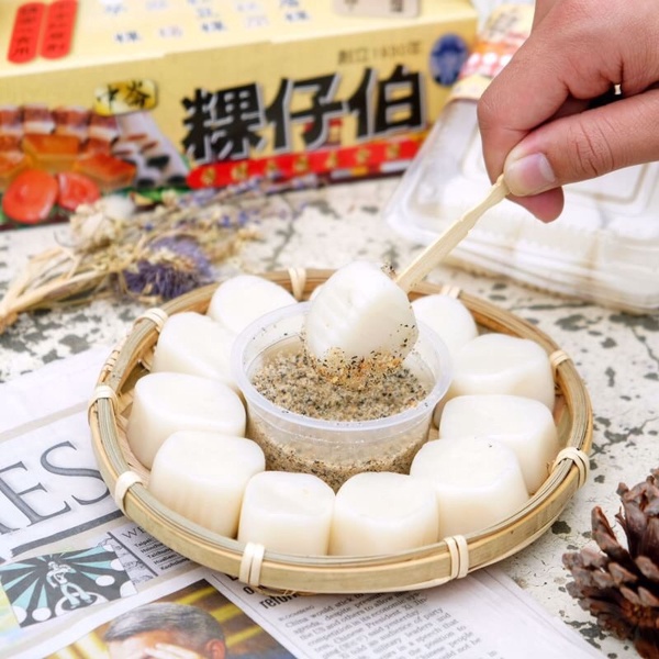 這才不是干貝！IG超夯台南人氣「中崙粿仔伯」黑白棋盤麻糬登場，快閃13天不要錯過！
