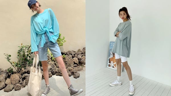 夏天最強顯瘦穿搭!4種「韓系五分褲穿搭」組合,不僅能遮臀還可通殺蜜大腿、蘿蔔腿