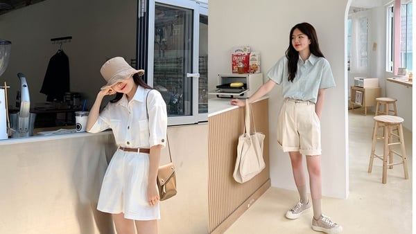 夏天最強顯瘦穿搭!4種「韓系五分褲穿搭」組合,不僅能遮臀還可通殺蜜大腿、蘿蔔腿