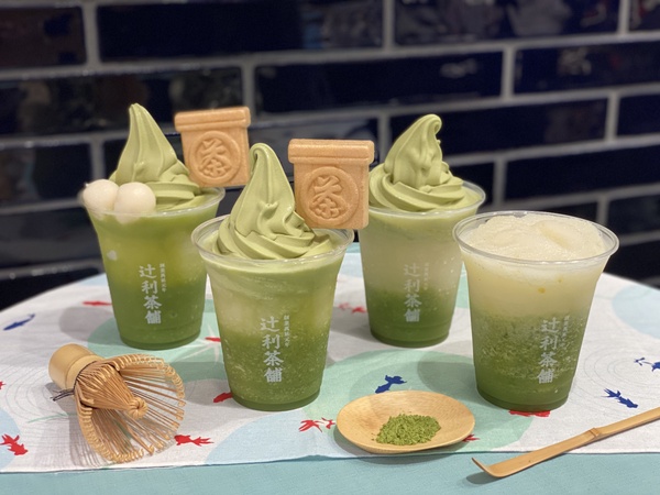 辻利超熱賣「抹茶漂浮冰沙」期間限定回歸啦！抹茶霜淇淋＋超Ｑ彈白玉，抹茶控必吃！
