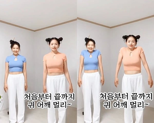 韓國教練消副乳、瘦手臂運動推薦!副乳消失、手臂變纖細,肩膀打薄有感,居家就可以練