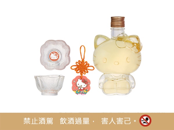 超夯的Hello Kitty酒又來了！7-11推出「醉月 Hello Kitty造型蜜柚酒」超Q造型這天開賣