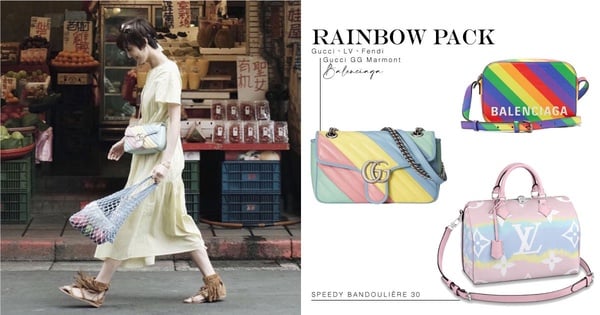 ＃Gucci 「GG Marmont」獨角獸新色／售價：NT.69,700、NT.43,500