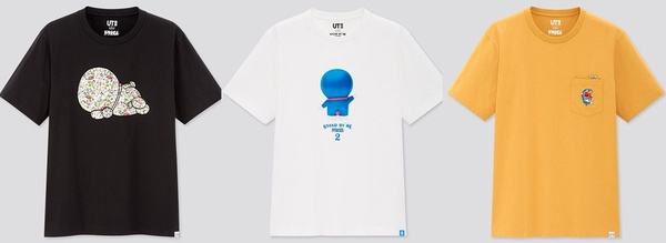卡通大軍來襲！UNIQLO攜手「多啦A夢」推出聯名UT系列，7/10全台上市！