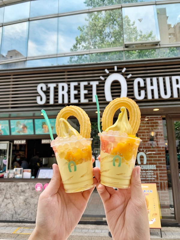 芒果冰淇淋尬白玉珍珠！Street Churros「楊枝甘露啵啾」期間限定限定開賣！