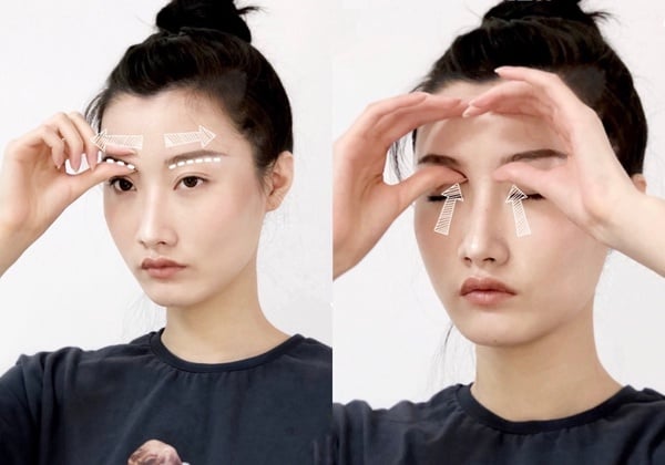 腫泡眼必學消腫技巧！日本美容師「眼部消腫按摩」，眼周消水腫、改善腫泡內雙眼有感