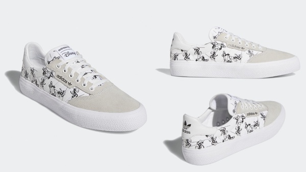 adidas Originals X 迪士尼「高飛」聯名登場！小白鞋也能又帥又萌，當情侶鞋太適合！