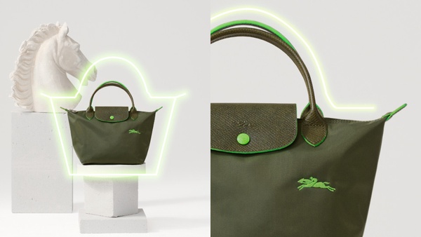 Longchamp奈米摺疊包「古董粉、北歐藍、蜜糖橘」新登場，加碼限定色Green Light！