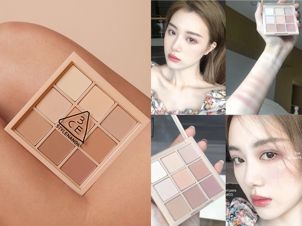 零廢色眼影盤推薦5:3CE MULTI EYE COLOR PALETTE(#DEAR NUDE),NT. 1202