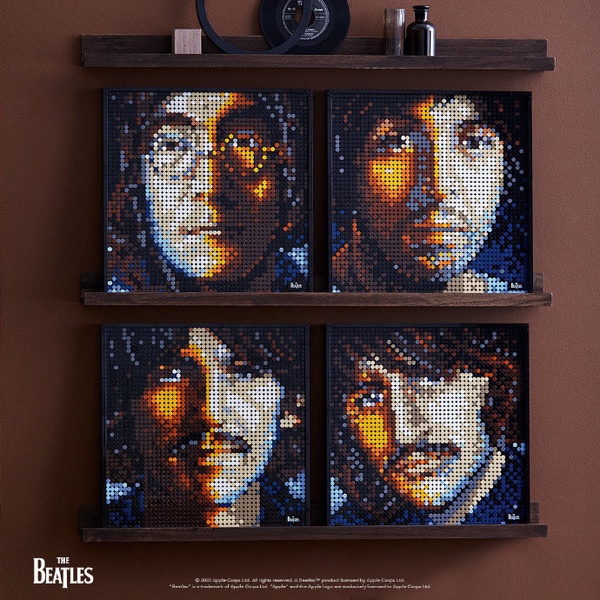 樂高「LEGO ART」系列登場！用樂高拼出鋼鐵人、瑪麗蓮夢露，還有超狂「3+1」拼法！
