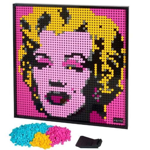 樂高「LEGO ART」系列登場！用樂高拼出鋼鐵人、瑪麗蓮夢露，還有超狂「3+1」拼法！