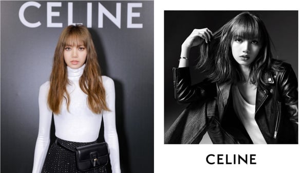 CELINE創意總監親自設計！看BLACKPINK「人間芭比」Lisa 背出復古感 !