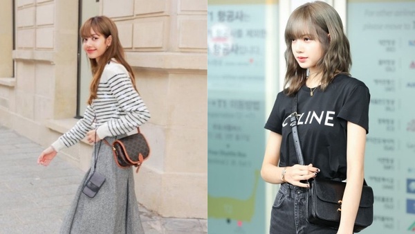 CELINE創意總監親自設計！看BLACKPINK「人間芭比」Lisa 背出復古感 !