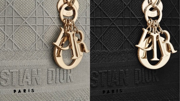 Dior Lady D-Lite 刺繡包，2020 秋冬再推「牛仔藍」、「煙燻玫瑰粉」新色！