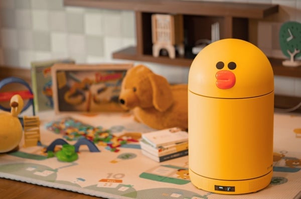 Line Friends推出「熊大迷你冰箱」,21L超大容量,還可UV殺菌、連結藍芽音響!