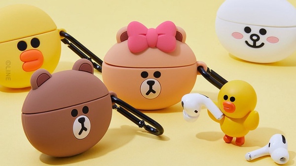 LINE FRIENDS早餐系列「AirPods保護套」登場!酪梨熊大、荷包蛋莎莉為你注入滿滿活力