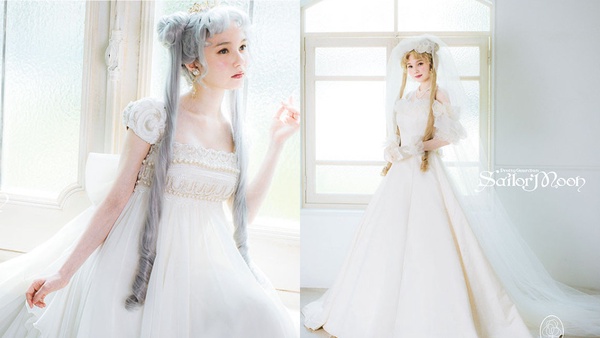 日本推出《美少女戰士》婚紗！武內直子親自監製，水手服造型、純白禮服都超仙！