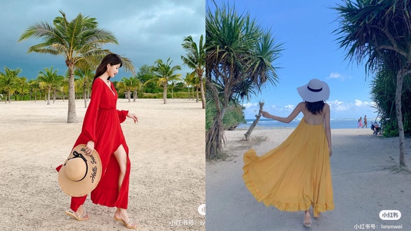 夏日海邊拍照技巧大公開！網紅親授超簡單「4種姿勢」，隨手拍都是時尚海灘美照～