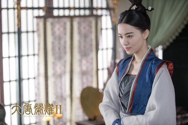 和楊紫同公司的古裝女神7:梁婧嫻