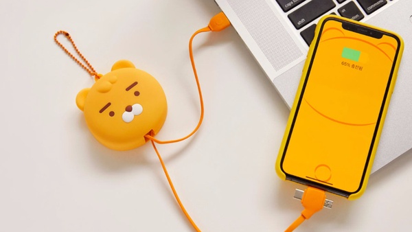 KAKAO FRIENDS大頭行動電源登場，圓滾滾萊恩超可愛！還有「3in1充電線」粗神經必備～