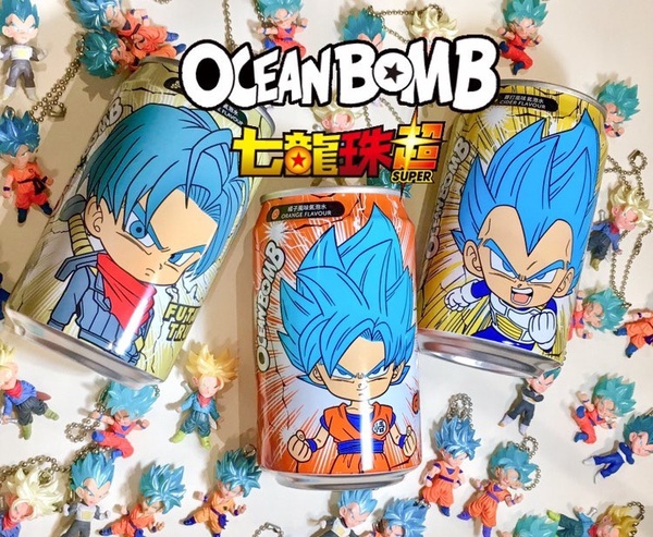 七龍珠粉絲注意啦！Ocean Bomb X《七龍珠超》氣泡飲轟動上市！