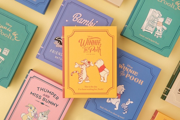 韓國10x10「小熊維尼便條紙」4,500韓元（約NT$110）