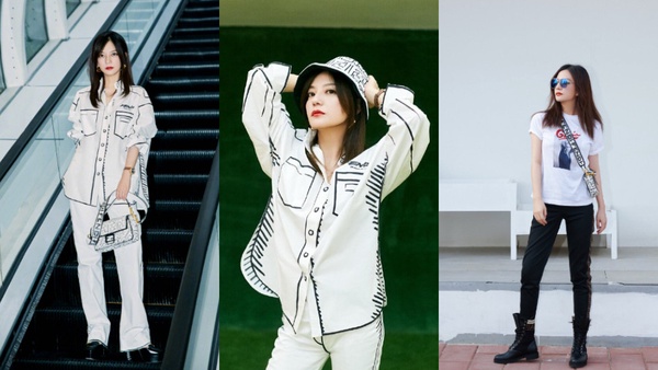 朴信惠、趙寅成、金多美、王嘉爾都穿這款！Fendi 把2D塗鴉、粉紅落日漸層搬上包包