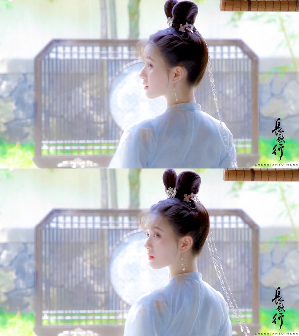 古裝劇「唐宮美人」1:趙露思 飾演《長歌行》李樂嫣