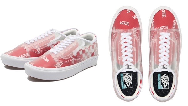 VANS透明鞋Comfycush Slip-Skool 推出三款全新配色,半透明棋格設計,街頭時尚必備!