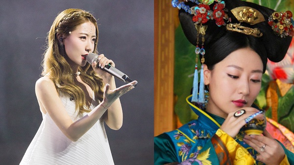 《乘風破浪的姐姐》後宮寵妃角色3:白冰 飾演《宮鎖珠簾》婉嬪