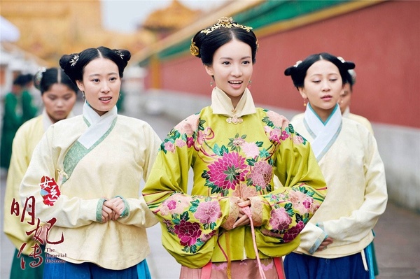 《乘風破浪的姐姐》後宮寵妃角色6:金晨 飾演《女醫·明妃傳》汪美麟