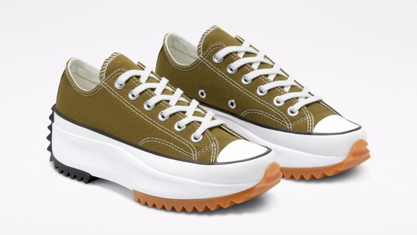 CONVERSE RUN STAR HIKE低筒版問市！無痛增高再不怕腿粗短，價格還甜到欠包色～